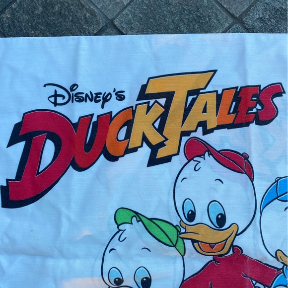 🏰🔥 Vintage 1986 Walt Disney Co. Duck Tales Standard Pillowcase Made in USA - Picture 6 of 7